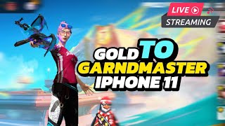 Gold to grandmaster mobile player handcam | Free fire live  | iphone 11 | SEASON 39 | Part-2