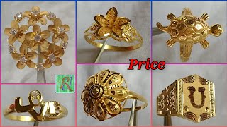 ladies and gents gold ring designs with weight and price