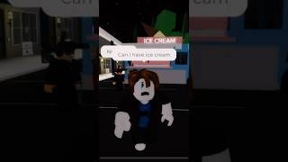 Bacon wanted to eat ice-cream 🍦 #coemsroblox #roblox #gaming #brookhaven