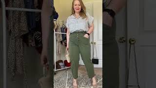 TJMaxx Finds | Midsize Style | Styling this Blouse 2 Different Ways