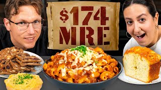 $174 MRE Taste Test | FANCY FAST FOOD