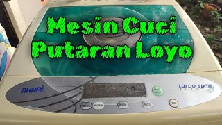 CARA MENGATASI MESIN CUCI PUTARAN LEMAH