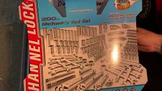 Sam's Club Channel Lock 200 Piece Mechanics Tool Set  $89.98    Model# 39151