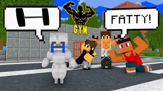 Minecraft, FAT skeleton + BODY BUILDER SKELETON