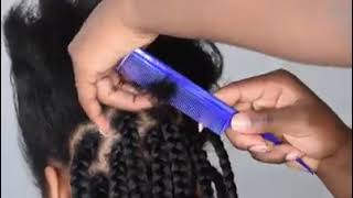 HOW TO BRAID PERFECTLY FROM THE ROOT OF YOUR HAIR 🥰( i love this)