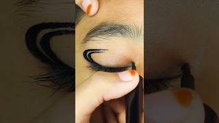 New style Eyeliner look & easy look #shorts #trending