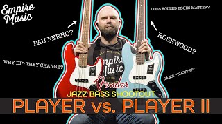 DO YOU HEAR THE DIFFERENCE?? Fender Player vs. Player II Jazz Bass - EMPIRE MUSIC