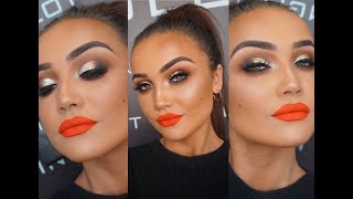 FIRE LIP & GLITTER CUT CREASE INGLOT TUTORIAL