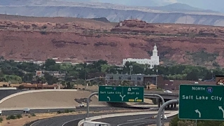 Fire work show Stgeorge Utah