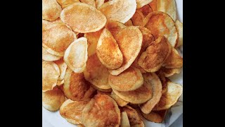 Crispy Potato Chips Recipe In Telugu |