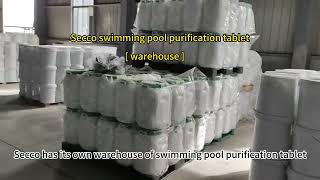 Secco swimming pool purification tablet TCCA