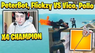 PeterBot, Flickzy VS Vico, Pollo in Speed Realistics 2v2