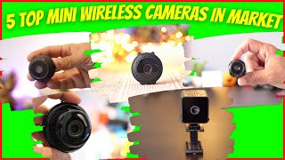 Top 5 Mini Camera in 2022 with Audio and Night Vision WIFI