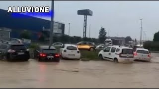 ⚠️🌧DISASTRO ALLUVIONE AD ANCONA: TORRENTE ASPIO STRARIPATO E MEZZI TRAVOLTI DALL'ACQUA - 19/09/2024