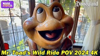 Mr Toad’s Wild Ride POV Ride Experience 2024 - Disneyland 4K - Fantasyland Dark Ride