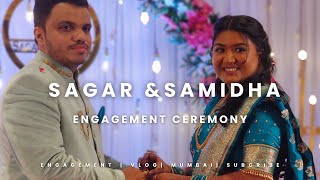 Sagar & Samidha | Engagement ceremony | Dance BTS | VLOG