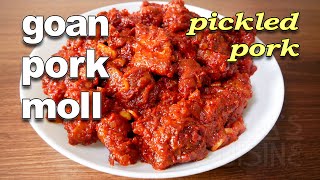 Goan Pork Moll Recipe | Goan Pickled Pork Recipe | Goan Pork Recipes