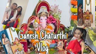 Bappa Aale Majhya Ghari | Vlog | Priyanka Hire #vlog #ganeshchaturthi #nashik #nashikdhol