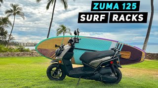 Стойки для досок для серфинга для Yamaha Zuma / BWS 125 — Epic Surf Racks | Вещи для скутеров Митча