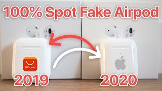 How to Spot FAKE AirPods in 2020? Are they now 1:1 To REAL?