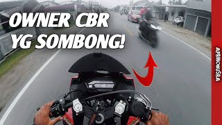 Di klakson gak dengar, di geber ngajak BALAP || Motovlog Indonesia