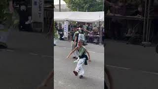 Amazing dance of little girl In itabashi festival in Tokyo japan 🇯🇵 /板橋区民まつり#japan #tokyo #dance