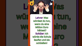 Deutsch Lehrer #witze #youtubeshorts #shorts #german