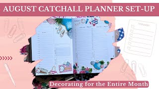 July Catchall Planner Flip-Thru & Decorating 28 Daily Pages for August | Go Getter Girl A5 Planner