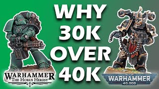 Why You Would Choose Warhammer 30K Over 40K