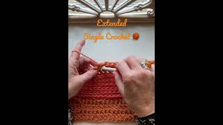 Slow and Steady Extended Single Crochet @sugarjoye