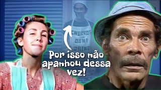 Esse é o MOTIVO de o seu MADRUGA não ter apanhado no episódio dos CHURROS da Dona Florinda!