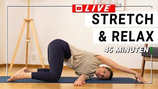 Yoga LIVE - Stretch & Relax - ca. 45 Min