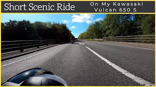 Short Scenic Ride through the Derbyshire Countryside on my Kawasaki Vulcan S