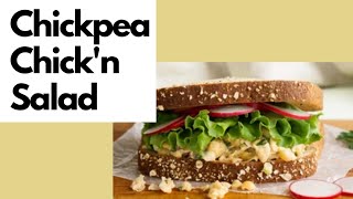 PLANT-BASED QUICK COOKING SHOW: The Classic Chickpea Chick'n Salad!