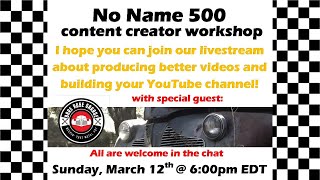 Content Creator Workshop LIVE