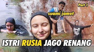 VLOG ISTRI CANTIK BULE RUSIA BERENANG AIR PANAS