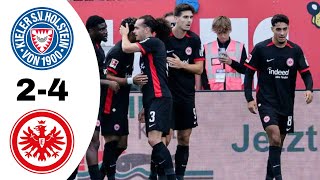 Holstein Kiel VS Eintracht Frankfurt 2-4 Highlights | Bundesliga 2024/2025