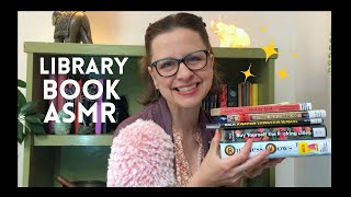 ASMR Library Book Haul (soft spoken)