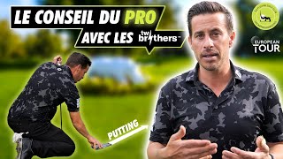 CONSEIL DU PRO - le PUTTING avec José-Filipe LIMA - EUROPEAN TOUR PLAYER