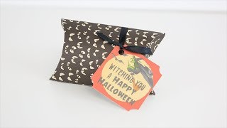 Project In a Minute: Happy Halloween Pillow Box