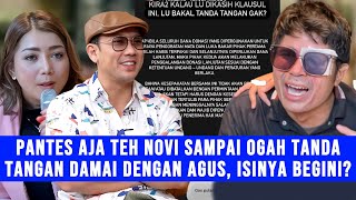 Gosip Artis - Denny Sumargo Ungkap Isi Perjanjian Yang Bikin Novi Pratiwi Ogah Damai Dengan Agus?