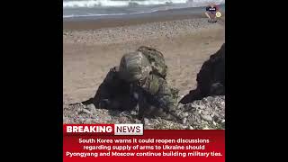 (South Korea Warns of Potential Arms Supply to Ukraine Amid North Korea-Russia Ties)#desitdown #news