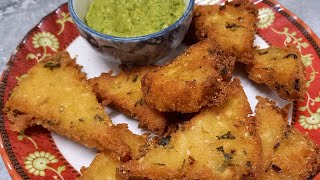 Potato and Semolina Tea time snacks/ Alloo aur suji k crispy snacks/ Anshul Kitchen