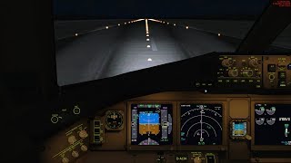 Boeing 777F Lufthansa Cargo take-off Frankfurt FSX PMDG 777