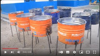 Irumu : Bahema Sud doté de 20 poubelles publiques par l’ONG HDC