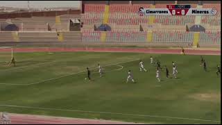 Cimarrones  vs Mineros  |  Gol de Cimarrones  | 1-0 | ⚽ Jornada 12 🥅