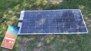 Autonomie électrique 2 - Débuter avec un panneau solaire