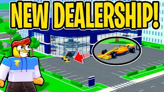 I COMPLETED THE NEW RACE DEALERSHIP IN CAR DEALERSHIP TYCOON!!