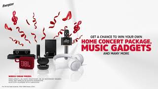 Join Energizer Longer Lasting Sounds Promo!