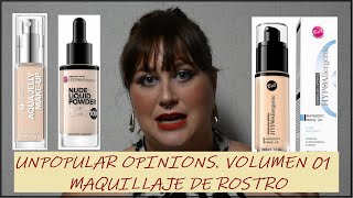 UNPOPULAR OPINIONS. VOLUMEN 01. MAQUILLAJE DE ROSTRO